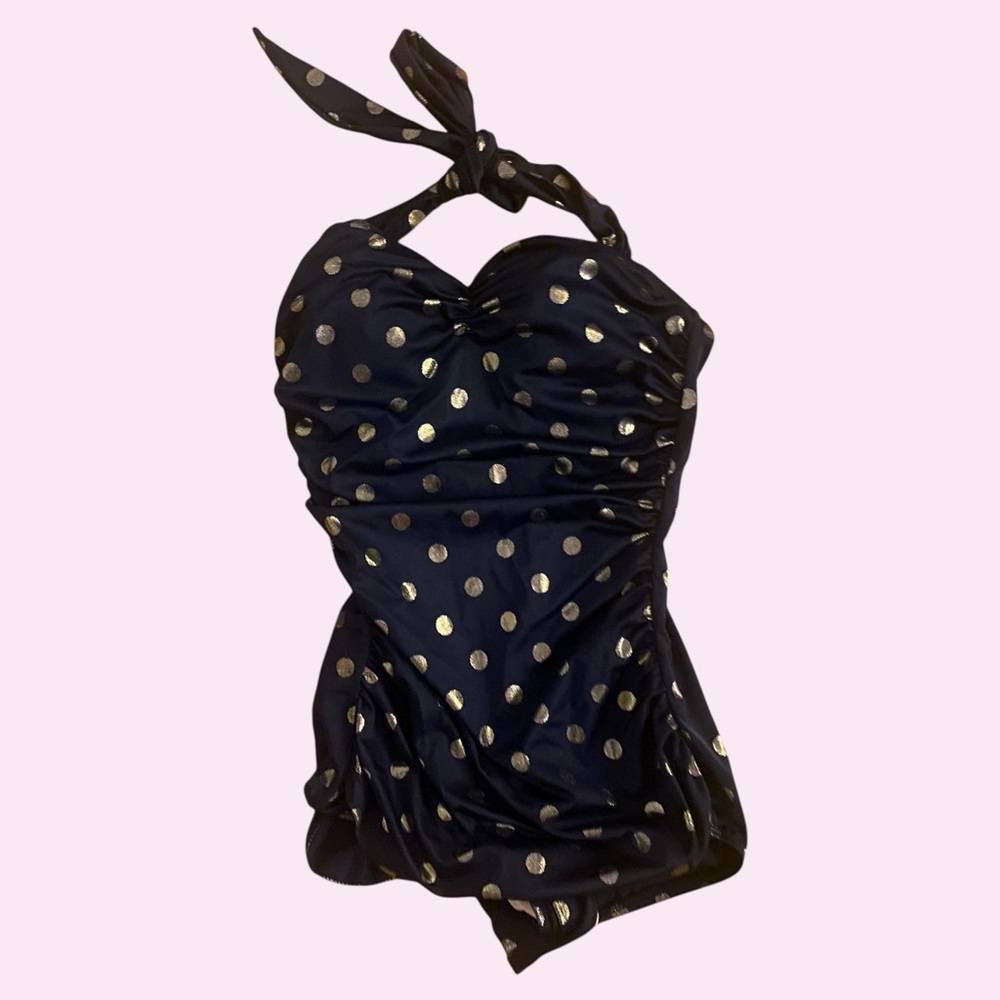 Vintage-Inspired One Piece Swimsuit 🖤